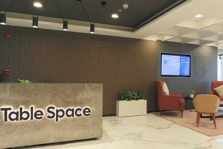Table space coworking space in hitech city